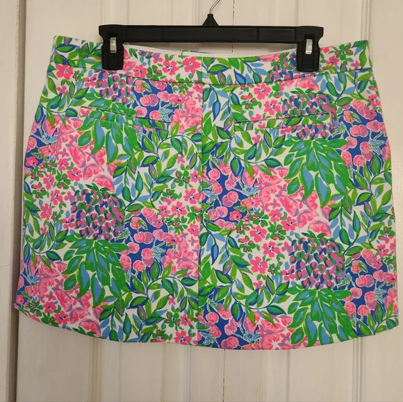 Lilly Pulitzer Colette Knit Skort Multi Cherry On Top - Picture 2 of 8
